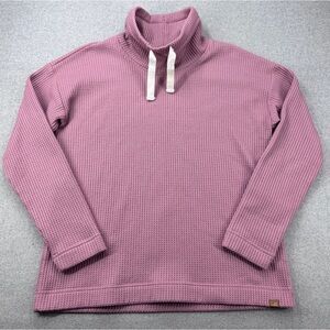 L.L. Bean Women's Mauve Cowl Neck Sweater Size M